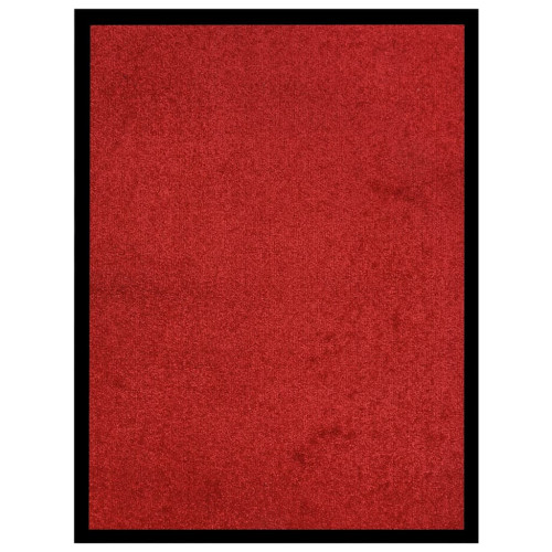 vidaXL Dörrmatta röd 40x60 cm