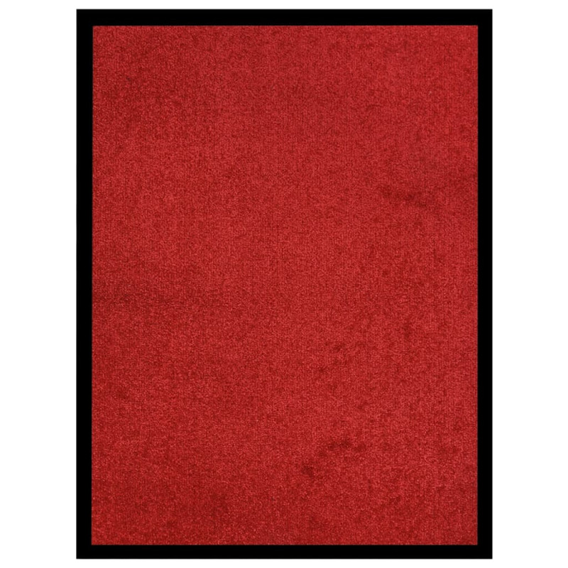 Produktbild för Dörrmatta röd 40x60 cm