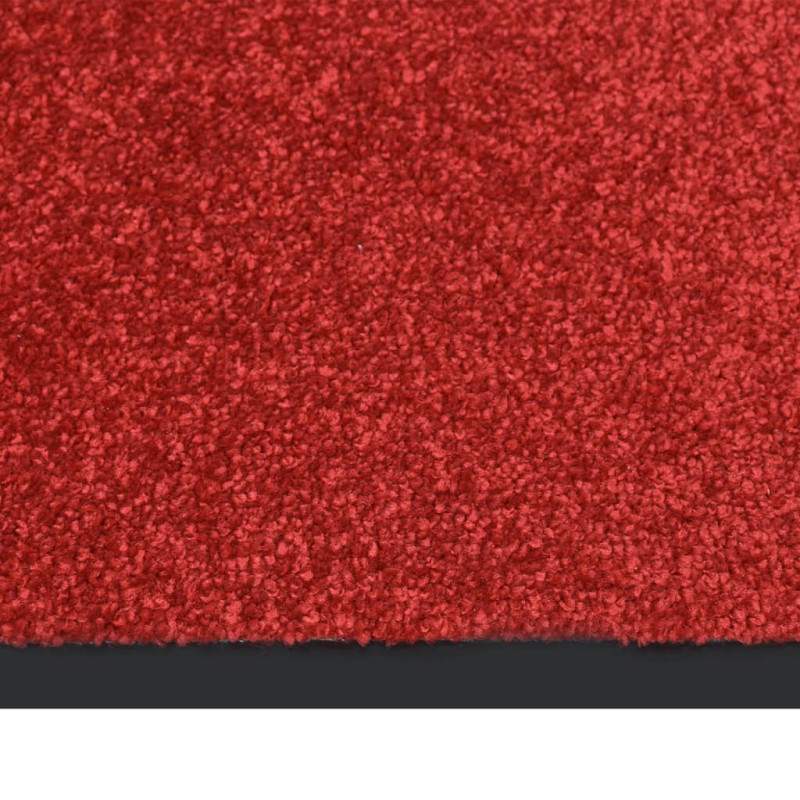 Produktbild för Dörrmatta röd 60x80 cm