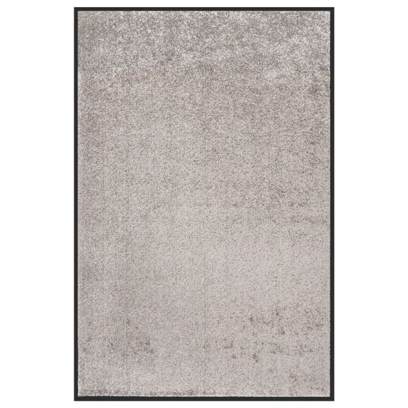 Produktbild för Dörrmatta grå 80x120 cm
