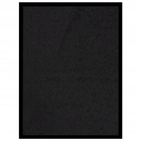 Miniatyr av produktbild för Dörrmatta svart 40x60 cm