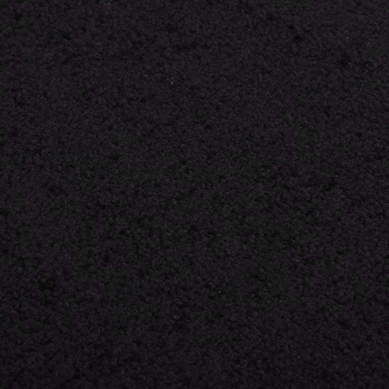 Produktbild för Dörrmatta svart 40x60 cm