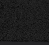 Produktbild för Dörrmatta svart 60x80 cm