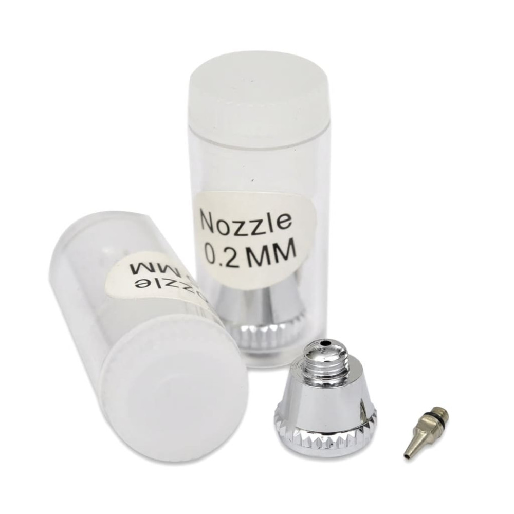 Produktbild för Airbrush Set 0,2 / 0,3 / 0,5 mm munstycken