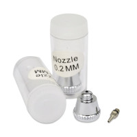Produktbild för Airbrush Set 0,2 / 0,3 / 0,5 mm munstycken