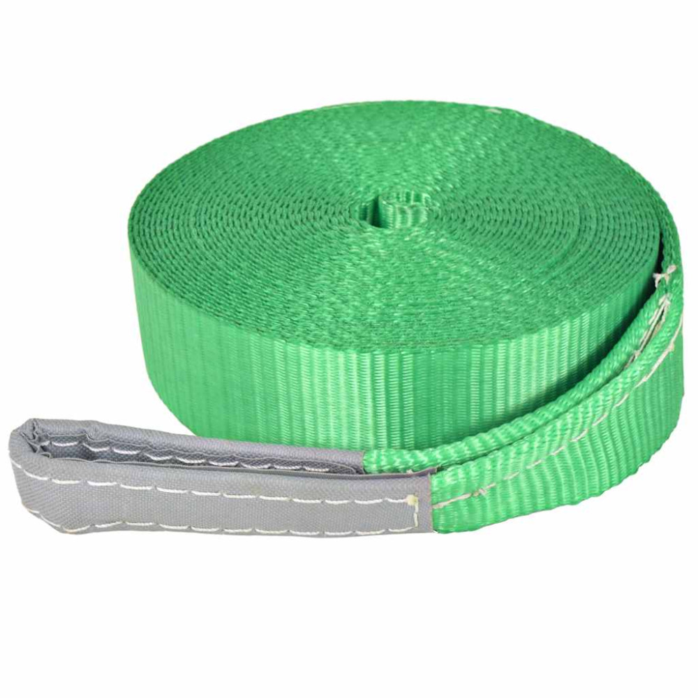 Produktbild för Slackline 15 m x 50 mm 150 kg grön