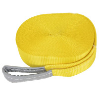 Produktbild för Slackline 15 m x 50 mm 150 kg gul