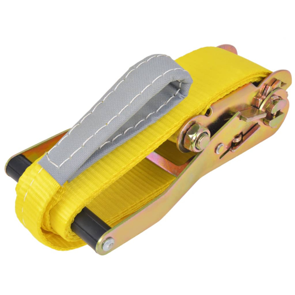Produktbild för Slackline 15 m x 50 mm 150 kg gul