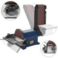 Produktbild för Elektrisk Band-/skivslip 500 W 200 mm