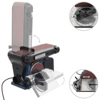 Produktbild för Elektrisk Band-/skivslip 370 W 150 mm