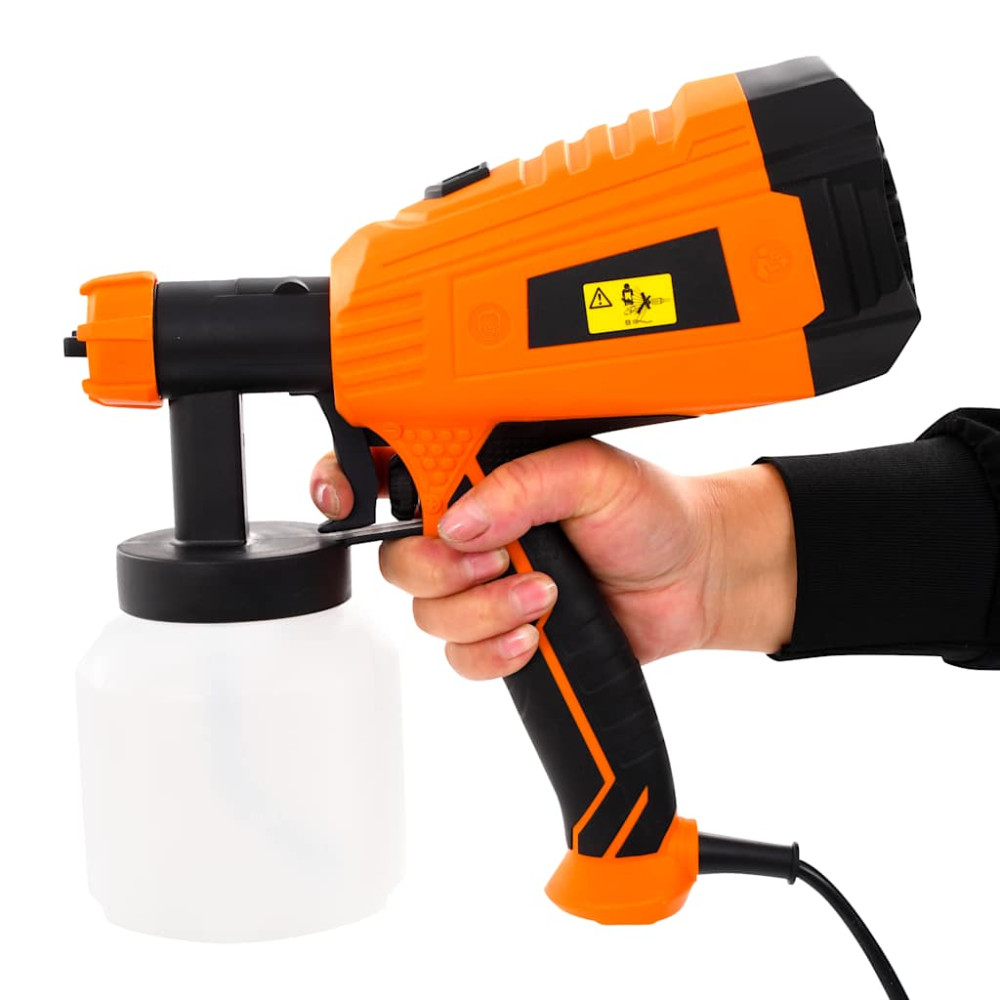 Produktbild för Elektrisk färgsspruta med 3 munstycksstorlekar 500 W 800 ml