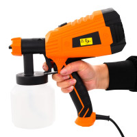 Produktbild för Elektrisk färgsspruta med 3 munstycksstorlekar 500 W 800 ml