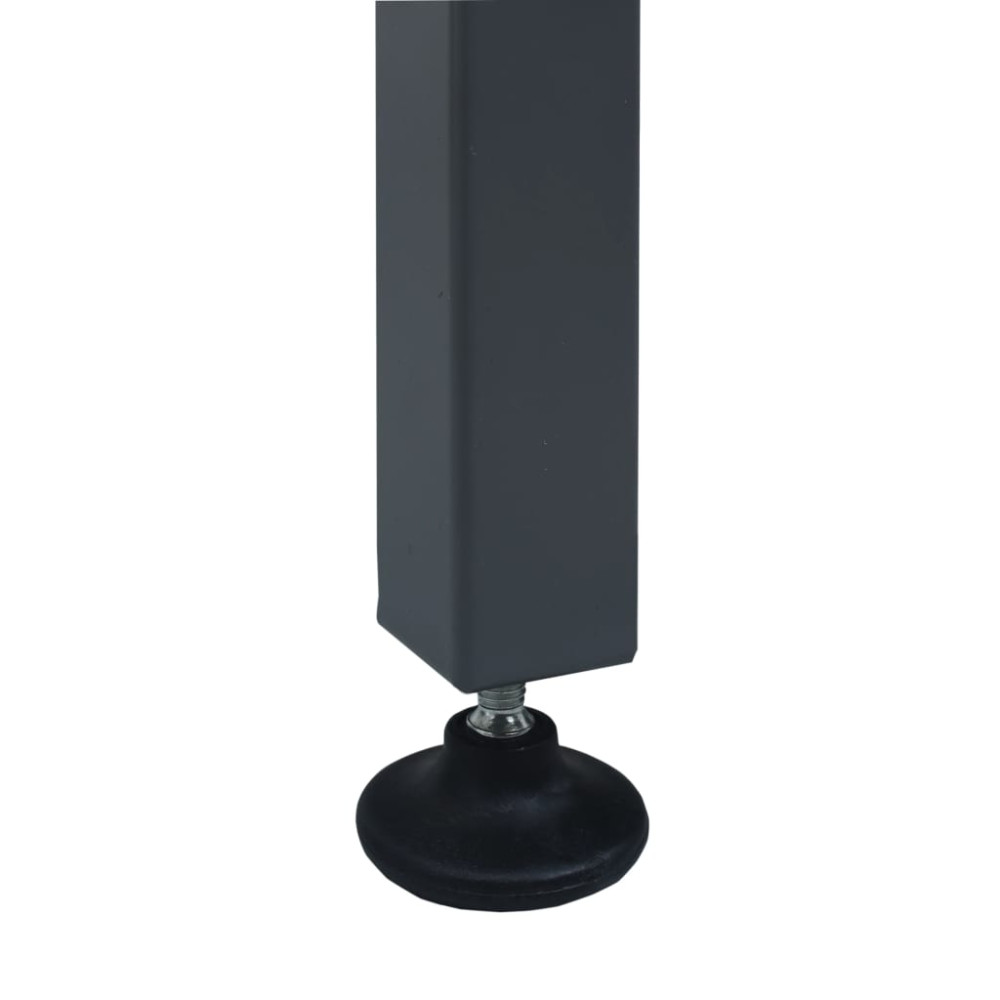 Produktbild för Arbetsbänk svart 120x60x85 cm stål