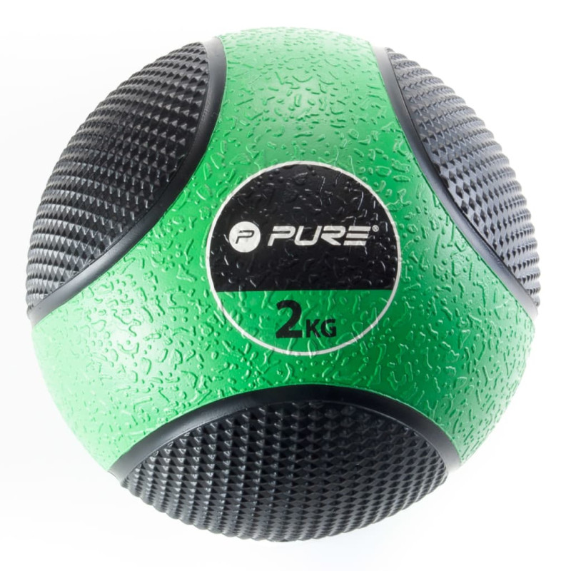 Produktbild för Pure2Improve Medicinboll 2 kg grön