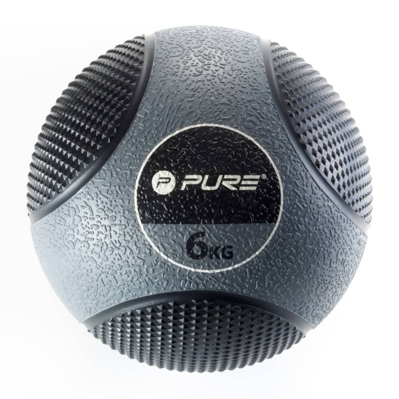 Produktbild för Pure2Improve Medicinboll 6 kg grå