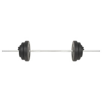 Produktbild för Skivstång set 30 kg