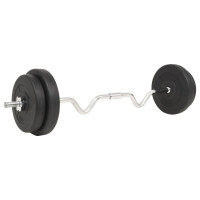 Produktbild för Skivstång set 30 kg