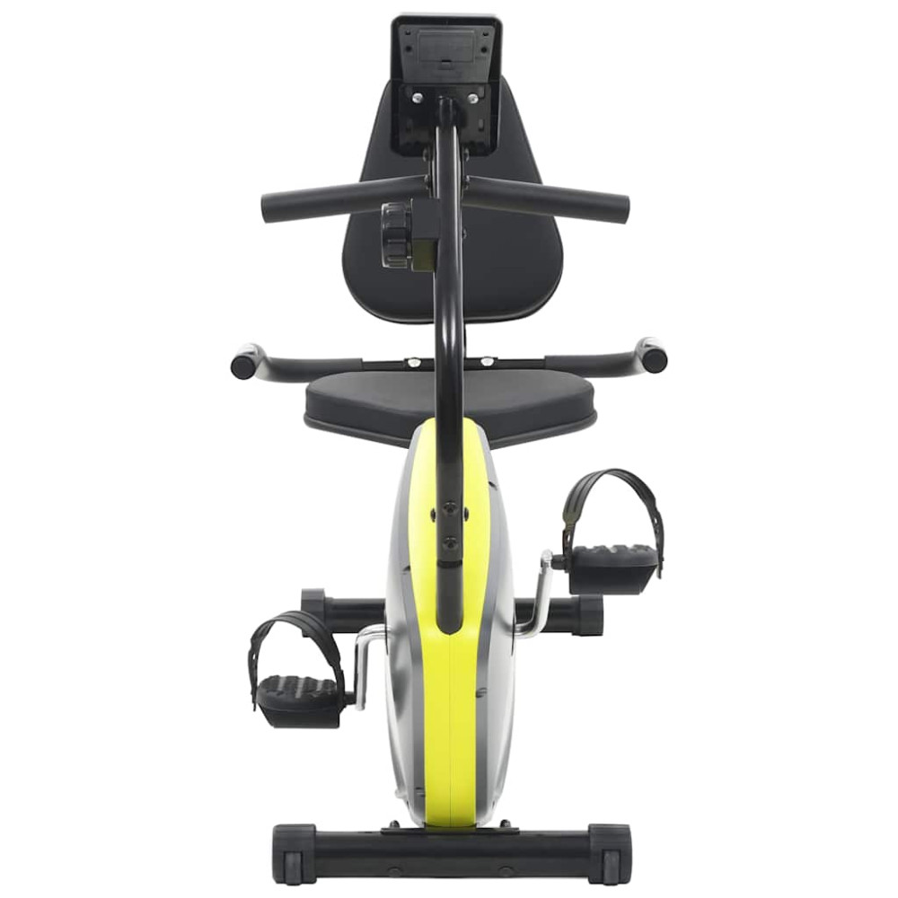 Produktbild för Liggande motionscykel magnetisk drift och pulsmätning