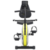 Produktbild för Liggande motionscykel magnetisk drift och pulsmätning