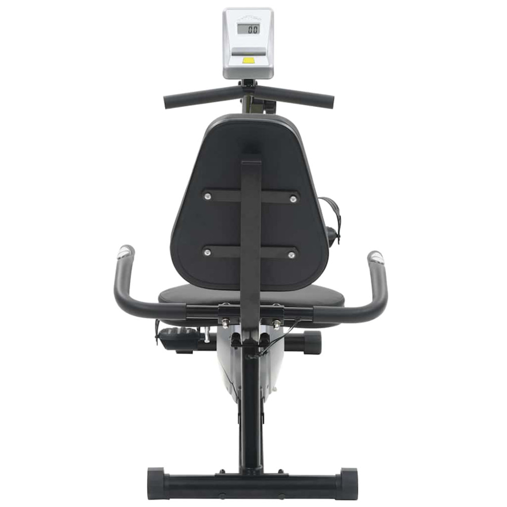 Produktbild för Liggande motionscykel magnetisk drift och pulsmätning