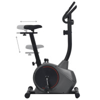 Produktbild för Motionscykel magnetiskt motstånd och pulsmätning