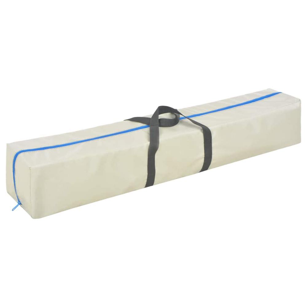 Produktbild för Uppblåsbar gymnastikmatta med pump 500x100x10 cm PVC rosa