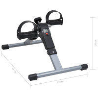 Produktbild för Pedalmaskin för ben och armar med LCD-display