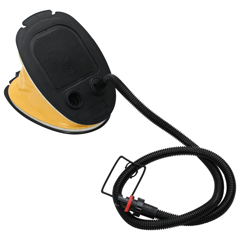 Produktbild för Uppblåsbar gymnastikmatta med pump 60x100x20 cm PVC rosa