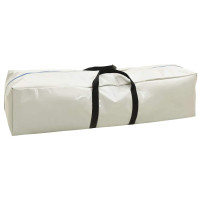 Produktbild för Uppblåsbar gymnastikmatta med pump 500x100x20 cm PVC grön
