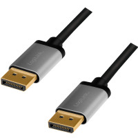 Miniatyr av produktbild för DisplayPort-kabel 4K/60Hz Aluminium 2m