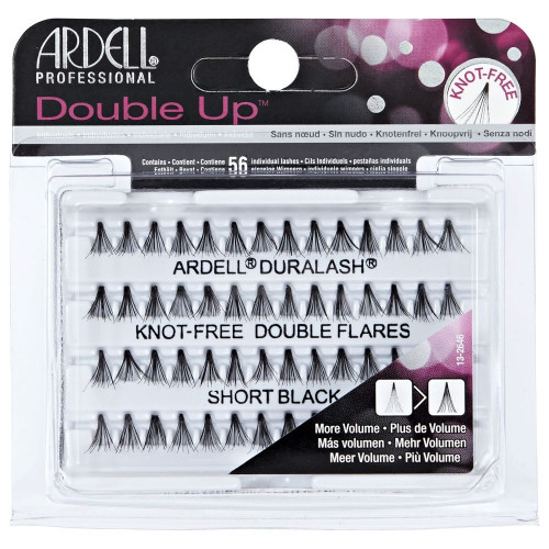 Ardell Individual Double Up Short Black Knotted