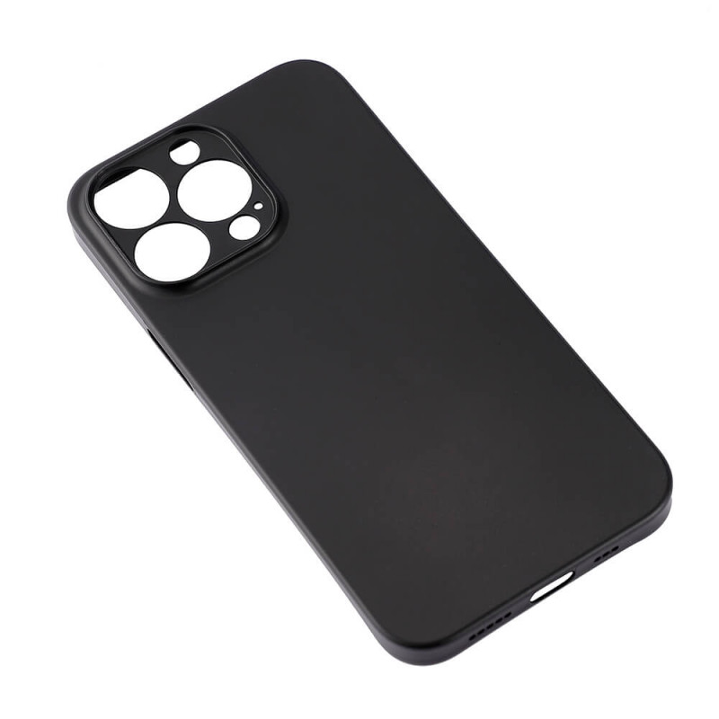 Produktbild för Mobilecover Ultraslim SOLID BLACK iPhone 13 Pro