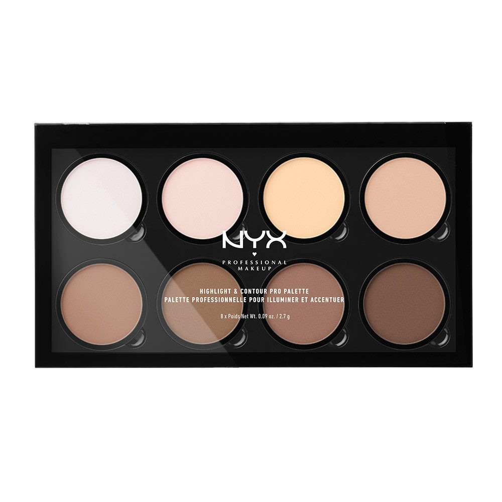 Produktbild för PROF. MAKEUP Highlight & Contour Pro Palette
