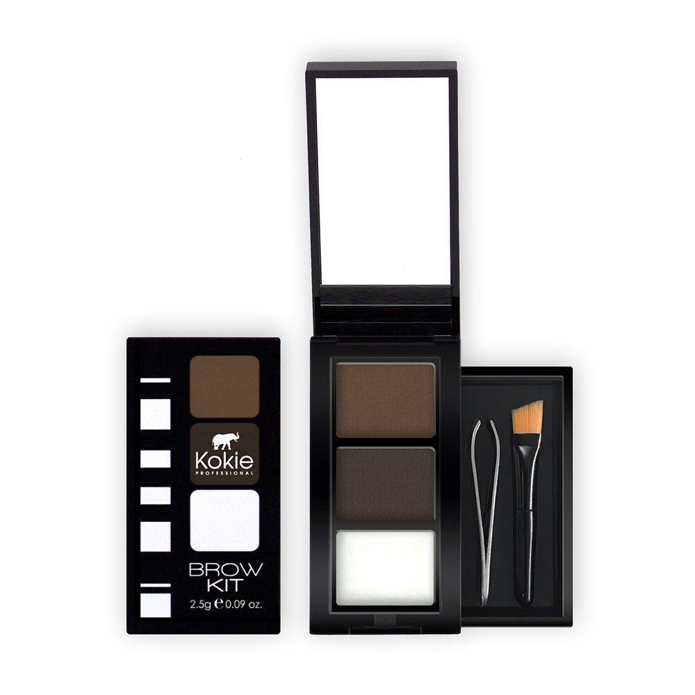 Produktbild för Kokie Eyebrow Kit - Dark Brunette