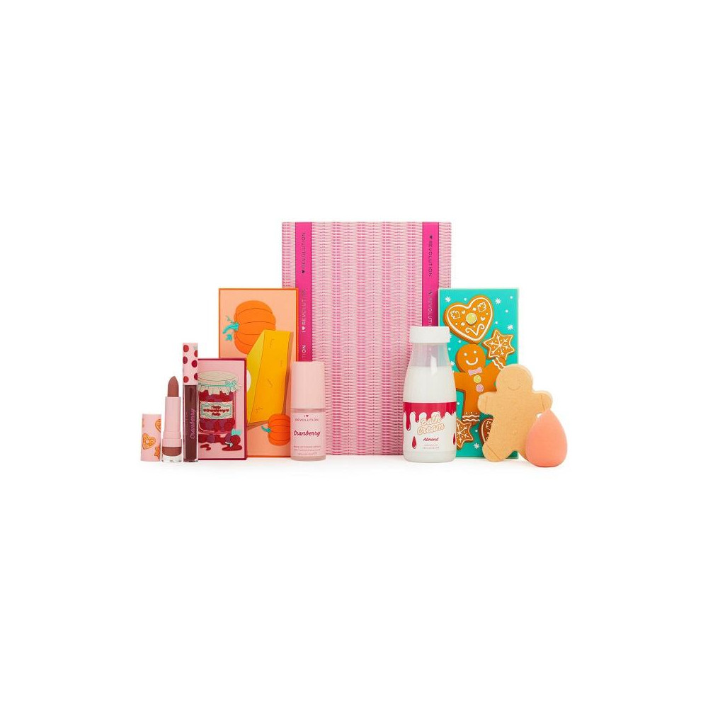Produktbild för Giftset Makeup Revolution The Tasty Christmas Hamper Collection