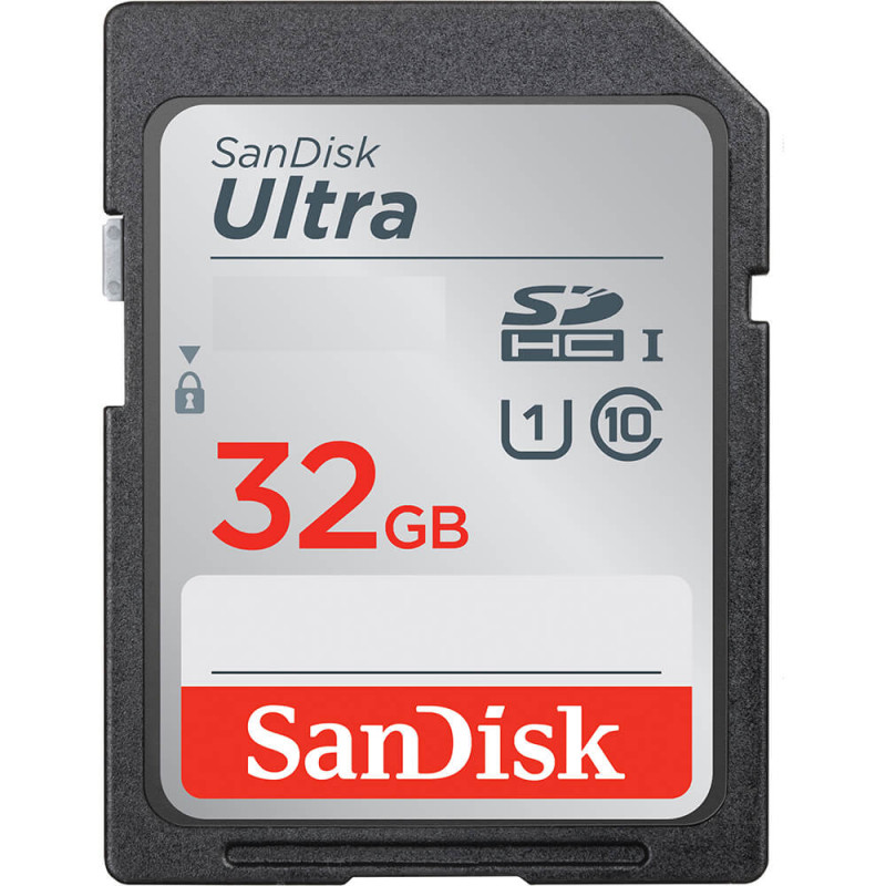 Produktbild för Minneskort SDHC Ultra 32GB 120MB/s
