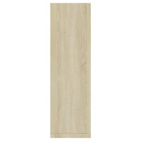 Produktbild för Vägghyllor 2 st sonoma-ek 50x15x50 cm konstruerat trä