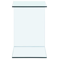 Produktbild för Sidobord 40x40x60 cm härdat glas