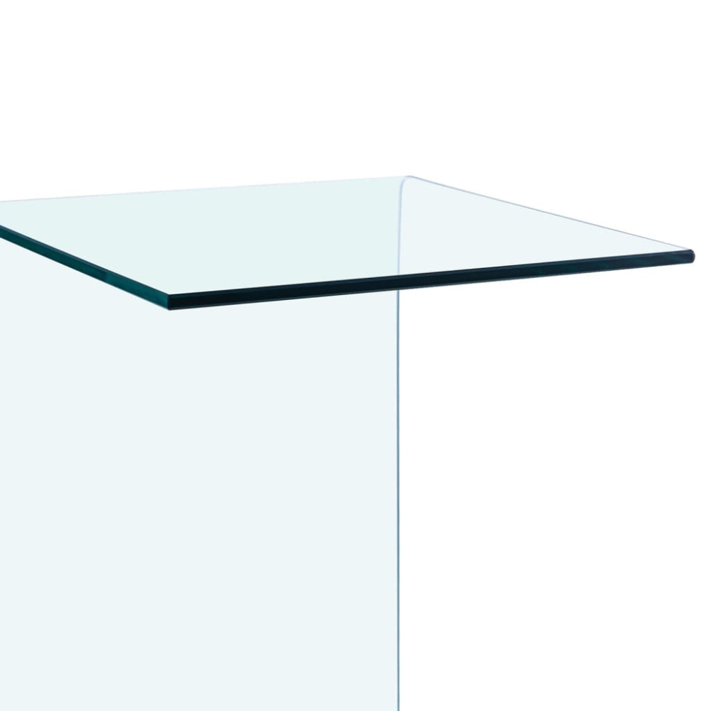 Produktbild för Sidobord 40x40x60 cm härdat glas