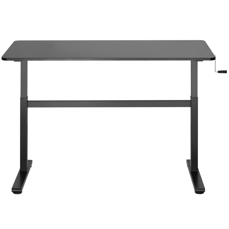 Produktbild för Höj-/sänkbart skrivbord Manuellt 140x60cm Sv