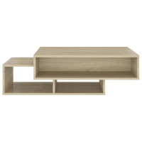 Produktbild för Soffbord sonoma-ek 105x55x32 cm konstruerat trä