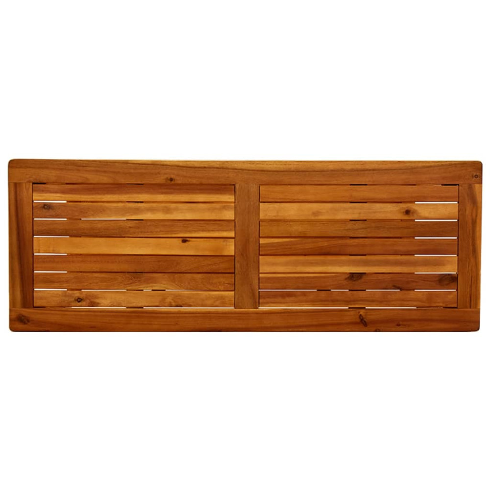 Produktbild för Konsolbord för trädgård 110x40x75 cm massivt akaciaträ