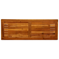 Produktbild för Konsolbord för trädgård 110x40x75 cm massivt akaciaträ