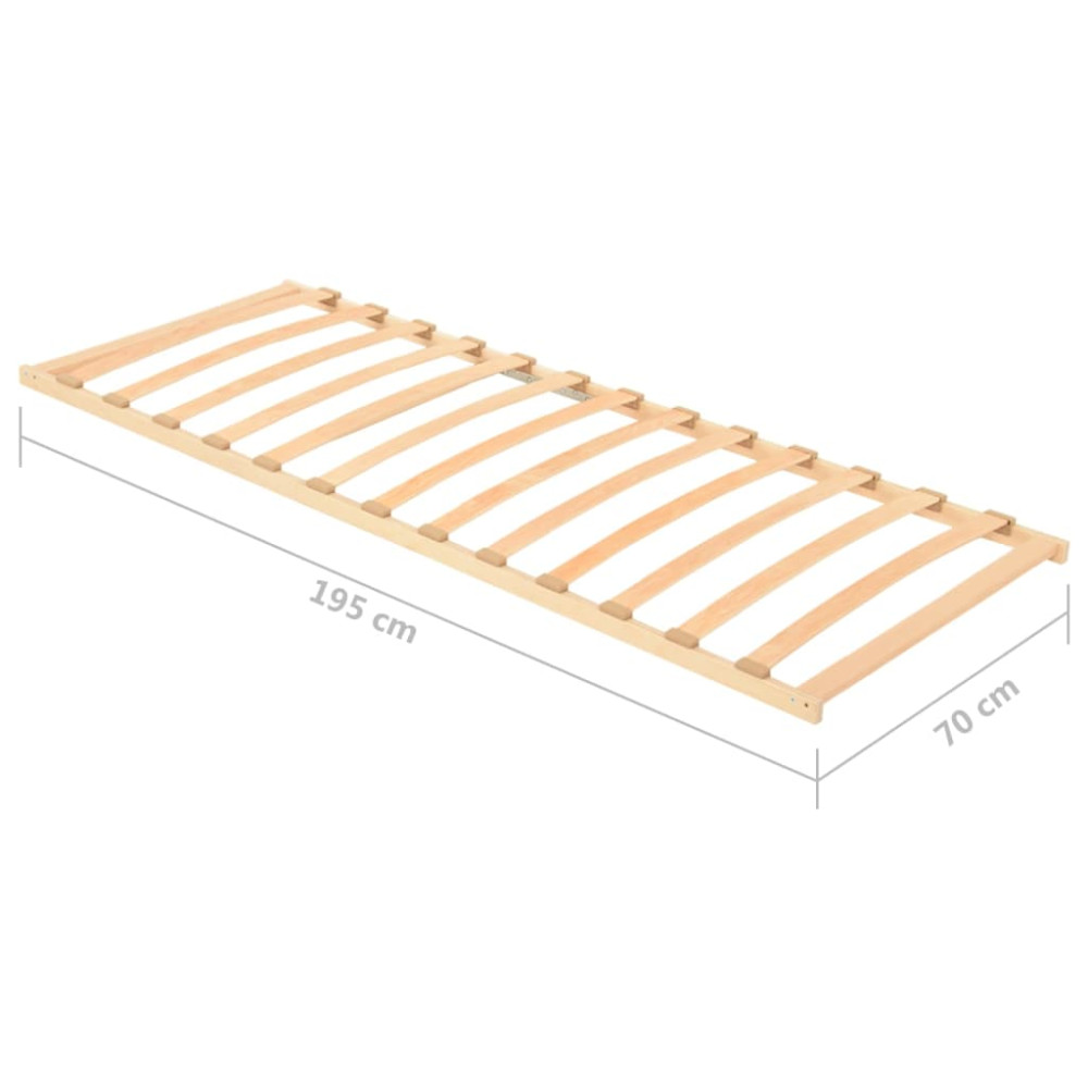 Produktbild för Ribbotten med 13 ribbor 70x200 cm