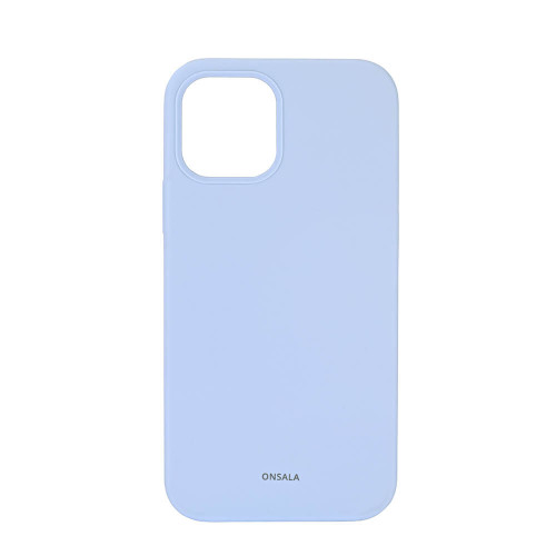 ONSALA Mobilskal Silikon Ljusblå iPhone 12 / 12 Pro