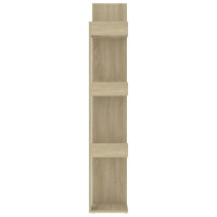 Produktbild för Bokhylla sonoma-ek 86x25,5x140 cm konstruerat trä