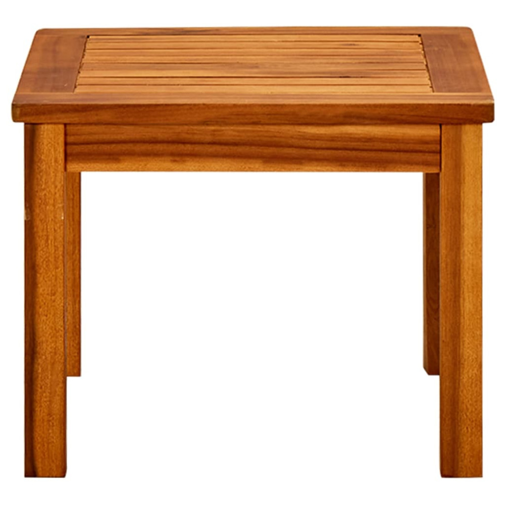 Produktbild för Trädgårdsbord 45x45x36 cm massivt akaciaträ