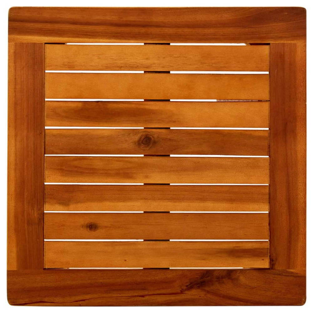 Produktbild för Trädgårdsbord 45x45x36 cm massivt akaciaträ