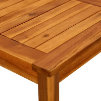 Produktbild för Trädgårdsbord 45x45x36 cm massivt akaciaträ
