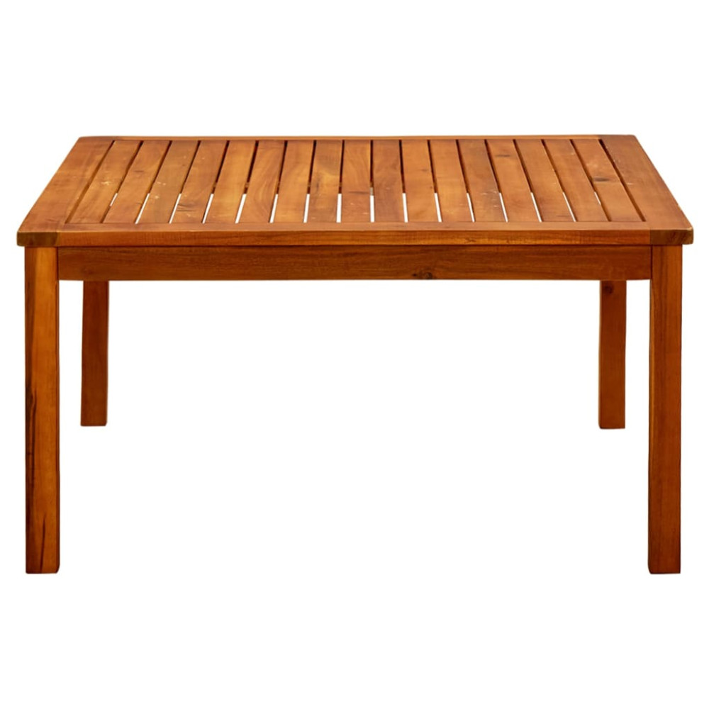 Produktbild för Trädgårdsbord 85x85x45 cm massivt akaciaträ